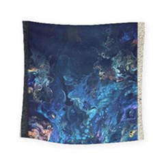  Coral Reef Square Tapestry (small) by CKArtCreations