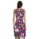 Colorful Funny Christmas Pattern Sleeveless Chiffon Dress   View2