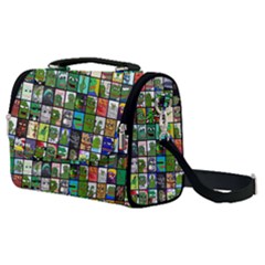 Pepe The Frog Memes Of 2019 Picture Patchwork Pattern Satchel Shoulder Bag by snek