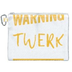 Twerking T-shirt Best Dancer Lovers & Twirken Twerken Gift | Booty Shake Dance Twerken Present | Twerkin Shirt Twerking Tee Canvas Cosmetic Bag (xxl) by reckmeck