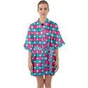 DF Hippin Whistler Half Sleeve Satin Kimono  View1