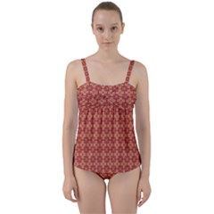 Df Gasparo Ritchie Twist Front Tankini Set by deformigo