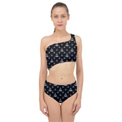 Buddhism Motif Print Pattern Design Spliced Up Two Piece Swimsuit by dflcprintsclothing