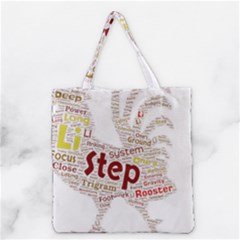 Fighting Golden Rooster  Grocery Tote Bag by Pantherworld143