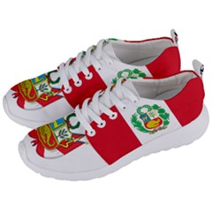 Peru Coat Of Arms Men s Lightweight Sports Shoes by trulycreative