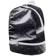 Polka Dots 1 2 Zip Bottom Backpack by bestdesignintheworld