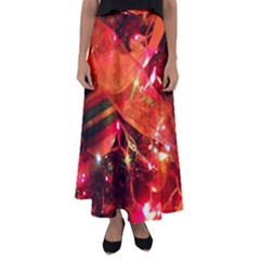 Christmas Tree  1 8 Flared Maxi Skirt by bestdesignintheworld