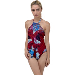 Point Of View-1-1 Go With The Flow One Piece Swimsuit by bestdesignintheworld