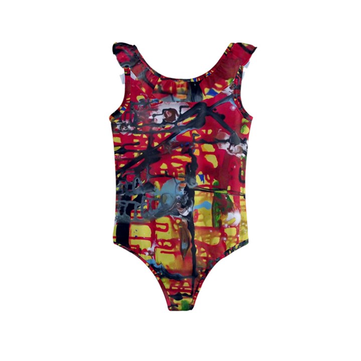 July 1 1 Kids  Frill Swimsuit