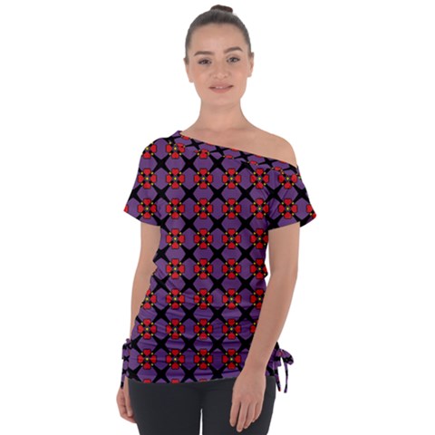 Dionysia Tie-up Tee by deformigo