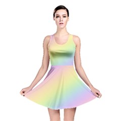 Pastel Goth Rainbow  Reversible Skater Dress by thethiiird