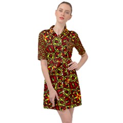 Rby-c-3-7 Belted Shirt Dress by ArtworkByPatrick