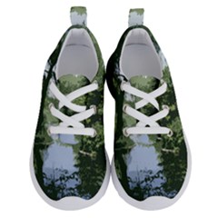 Away From The City Cutout Painted Running Shoes by SeeChicago