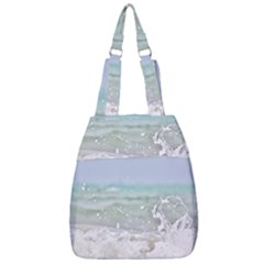 Ocean Heart Center Zip Backpack by TheLazyPineapple