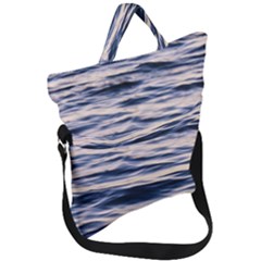 Ocean At Dusk Fold Over Handle Tote Bag by TheLazyPineapple