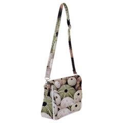 Sea Urchins Shoulder Bag With Back Zipper by TheLazyPineapple