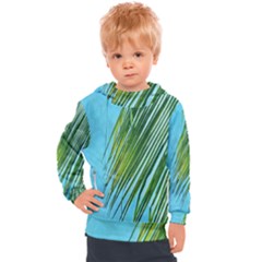 Tropical Palm Kids  Hooded Pullover by TheLazyPineapple