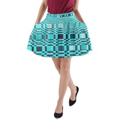 469823231 Glitch37 A-line Pocket Skirt by ScottFreeArt