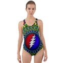 Grateful Dead Cut-Out Back One Piece Swimsuit View1