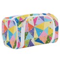 Abstract Background Colorful Toiletries Pouch View2