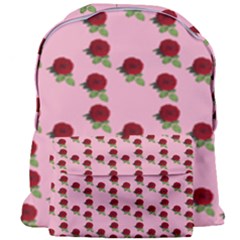 Rose In Pink Giant Full Print Backpack by snowwhitegirl