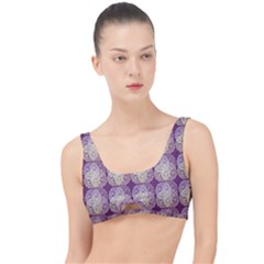 Doily Only Pattern Purple The Little Details Bikini Top by snowwhitegirl