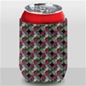 Doily Rose Pattern Black Can Holder View1