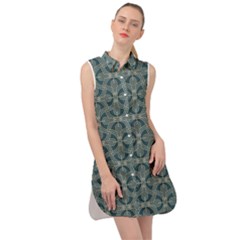 Pattern1 Sleeveless Shirt Dress by Sobalvarro