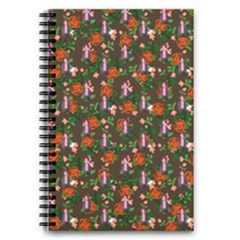 Fiola Pattern Brown 5 5  X 8 5  Notebook by snowwhitegirl