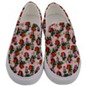 Fiola Pattern Pink Men s Canvas Slip Ons View1