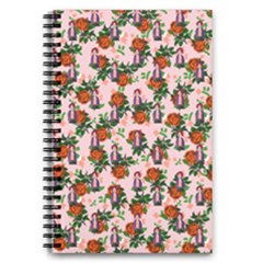 Fiola Pattern Pink 5 5  X 8 5  Notebook by snowwhitegirl