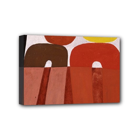 Sophie Taeuber Arp, Composition À Motifs D arceaux Ou Composition Horizontale Verticale Mini Canvas 6  X 4  (stretched) by Sobalvarro