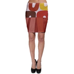 Sophie Taeuber Arp, Composition À Motifs D arceaux Ou Composition Horizontale Verticale Bodycon Skirt by Sobalvarro