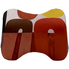 Sophie Taeuber Arp, Composition À Motifs D arceaux Ou Composition Horizontale Verticale Head Support Cushion by Sobalvarro