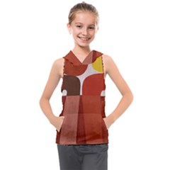 Sophie Taeuber Arp, Composition À Motifs D arceaux Ou Composition Horizontale Verticale Kids  Sleeveless Hoodie by Sobalvarro