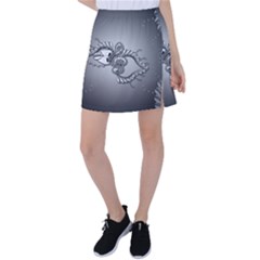 Decorative Clef, Zentangle Design Tennis Skirt by FantasyWorld7