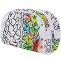 Brain Mind Psychology Idea Drawing Makeup Case (Large) View2