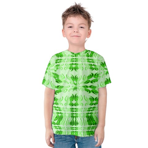 Digital Illusion Kids  Cotton Tee by Sparkle