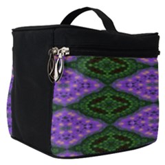 Digital Grapes Make Up Travel Bag (small) by Sparkle