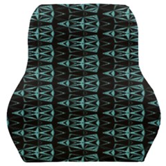 Digital Triangles Car Seat Back Cushion  by Sparkle