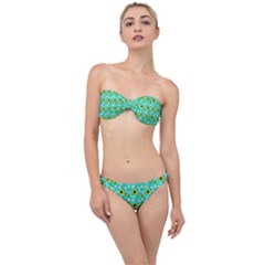 Hawaii Ghost Aqua Classic Bandeau Bikini Set by snowwhitegirl