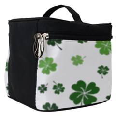 St Patricks Day Pattern Make Up Travel Bag (small) by Valentinaart