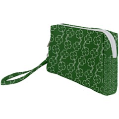 St Patricks Day Wristlet Pouch Bag (small) by Valentinaart