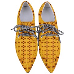 Digital Illusion Pointed Oxford Shoes by Sparkle