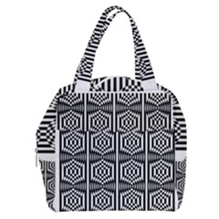 Optical Illusion Boxy Hand Bag by Sparkle