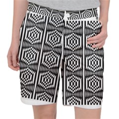 Optical Illusion Pocket Shorts by Sparkle