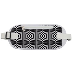 Optical Illusion Rounded Waist Pouch by Sparkle