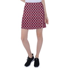 Red Kalider Tennis Skirt by Sparkle