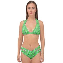 Knotty Ball Double Strap Halter Bikini Set by Sparkle