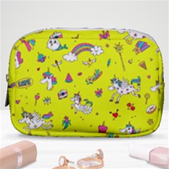 Pattern Unicorns Mermaids Horses Girlish Things Make Up Pouch (small) by Wegoenart